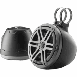JL AUDIO 10-03257-00 – Sistema de Altavoz Coaxial Cerrado 6.5″ / 60 W RMS / 4 Ω / Sensibilidad 89.5 dB / Respuesta 100 Hz-25 kHz / Tweeter Cúpula de Seda 19 mm (0.75 in) / Cono Polipropileno Relleno de Mica / Rejilla Deportiva Gris / VeX M3