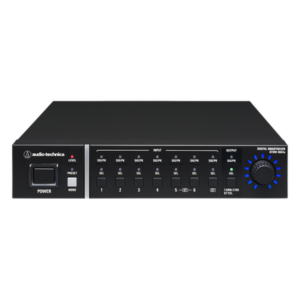 AUDIO-TECHNICA ATDM-0604A – Mezclador Digital Automático / 6 Canales / Cancelación de Eco / 24-bit / Phantom 48V / Rack
