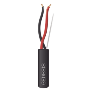 GENESIS 4153-1008 – Cable FPL para Enterrado Directo / 2x14 AWG / 305 m (1000 ft) / Doble Aislamiento / Intemperie / Detección de Incendios y Evacuación