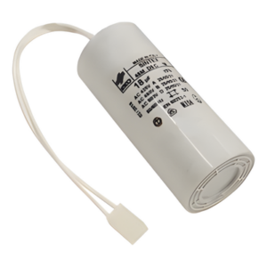 FAAC 63002795 – Capacitor / 18 µF / 450V / Conector integrado / Cable 150mm / FAAC 844ER