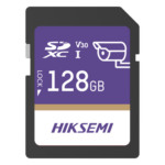 HIKSEMI by HIKVISION HS-SD-P10/128G/GUARDPRO – Tarjeta SD para Videovigilancia / 128 GB / 100 MB/s Lectura / 90 MB/s Escritura / Clase 10 U3 V30 / 3D TLC NAND / -25°C a 85°C (-13°F a 185°F)