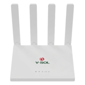 V-SOL HG5013-4G-PRO – Router Wi-Fi 6 / AX3000 Dual Band / 1 WAN Gigabit + 3 LAN Gigabit / Mesh / Temperatura Industrial -30 a 60°C (-22 a 140°F)