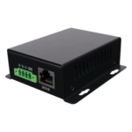 WI-TEK WI-POE62-24V – Inyector PoE Industrial / 24V Pasivo Gigabit / Entrada 9-32 Vcc / -20 a 70 °C / 24W / Compacto