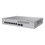 HUAWEI S220S-8T2J – Switch de Acceso Administrable Capa 2 / 8 Puertos Gigabit / 2 Puertos SFP 1/2.5 Gbps / 26 Gbit/s Non-Blocking / Sin Ventiladores / Gestión en la Nube