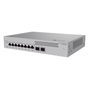 HUAWEI S220S-8T2J – Switch de Acceso Administrable Capa 2 / 8 Puertos Gigabit / 2 Puertos SFP 1/2.5 Gbps / 26 Gbit/s Non-Blocking / Sin Ventiladores / Gestión en la Nube