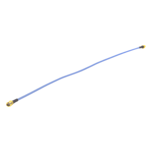 MIKROTIK ACRPSMA – Cable Jumper / 50 cm (1.64 ft) / SMA-Macho Inversos / Hasta 6 GHz / Cobre-Plateado