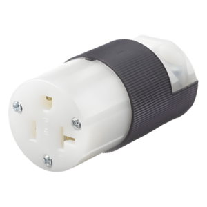 HUBBELL HUB-HBL5369C – Conector Entrada Recta / 20 A / 125 V / 2 Polos 3 Hilos / NEMA 5-20R / Industrial-Comercial / 2.78 x 1.41 x 1.53 in