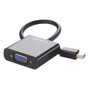 UGREEN 10459 – Convertidor Mini DP Thunderbolt a VGA Hembra