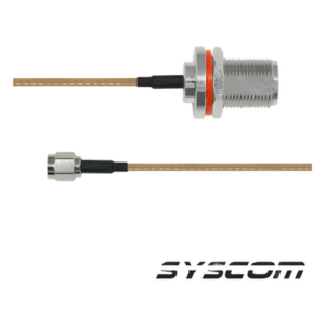 EPCOM INDUSTRIAL SNH-316-SMA-60 – Cable RG316, con conectores N HEMBRA/SMA.