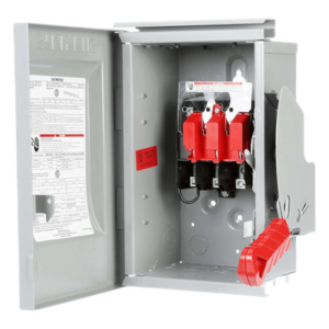 SIEMENS HNF361R – Interruptor de Seguridad / 600Vca / 3 Polos / 30 Amp / NEMA 3R / Sin Fusible