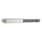 ALLIED TELESIS AT-X530-28GPXM-10 – Switch PoE+ Stackeable Capa 3 / 20 puertos Gigabit + 4 Multi-Gigabit hasta 5G + 4 SFP+ 10G / 740W PoE+ / 160 Gbps / 119 Mpps