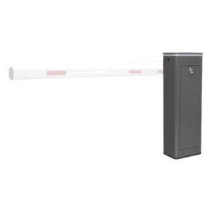 ACCESSPRO XBS-8003-L – Barrera Vehicular Izquierda / Brazo Recto 8 m (26.2 ft) o Articulado 6 m (19.7 ft) / Apertura 6 s / 150 Ciclos/Hora / Corona LED Semaforizada / 110V