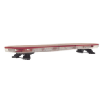 EPCOM INDUSTRIAL SIGNALING X67RWV2 – Barra de Luces LED / 47" (118 cm) / 124 LED Hyperlux / Dual Color Rojo/Claro / Control de Tráfico Ámbar / 45 Patrones / Montaje Gancho