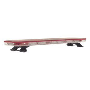 EPCOM INDUSTRIAL SIGNALING X67RWV2 – Barra de Luces LED / 47" (118 cm) / 124 LED Hyperlux / Dual Color Rojo/Claro / Control de Tráfico Ámbar / 45 Patrones / Montaje Gancho