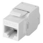 LINKEDPRO BY EPCOM LP-KJ-516-TTWH – Módulo Jack Keystone / Cat5e / Toolless / Terminación 180° / UTP / 1 Puerto / Blanco