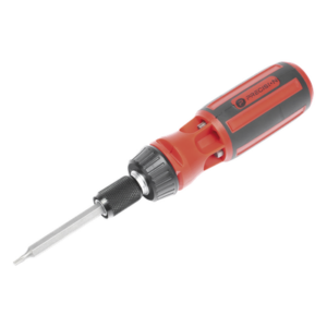 PRECISION PST-H020-06 – Desarmador de Precisión / 6 Puntas Intercambiables / Función de Matraca / Mango Ergonómico / 11.6 x 3.6 cm