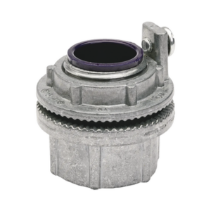 HUBBELL KILLARK HUB-WH2-AG – Conector Meyers de Aluminio de 3/4" con tornillo de puesta a tierra, disponible para Áreas Peligrosas Clase 1 División 2 de acuerdo con NEC 501.10.