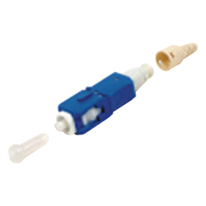 SIEMON FC1-LB-SCU-9BL – Conector de Fibra Óptica Pre-Pulido / SC/UPC Simplex / Monomodo OS1/OS2 / Re-Terminable / Color Azul