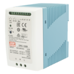 MEANWELL DRC-100-B – Fuente de poder con cargador de batería / Riel DIN / 24V / 100W / 2.25A / UL 508 / 2.16 x 3.54 x 3.94 pulgadas