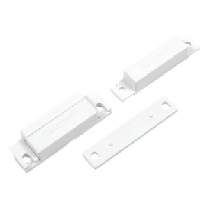 HONEYWELL HOME RESIDEO 7939-WH – Contacto Magnético de Superficie / Normalmente Cerrado / Gap 32 mm (1-1/4 pulg) / 300 mA a 30 VDC / Color Blanco