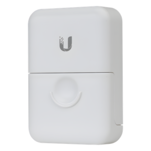UBIQUITI ETH-SP-G2 – Protector contra Descargas Electroestáticas / 2 Puertos Gigabit / PoE 802.3af / 10 kA+ / Exterior -30 a 65 °C (-22 a 149 °F)