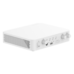 HIKVISION DS-QAE1A80G1-VB(B) – Amplificador de Audio IP / 2 Canales / 80 W Totales / 2 Zonas 40 W / Salida 100V / Bluetooth / USB / RCA / Micrófono / Hik-Connect