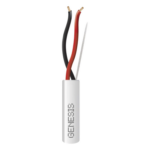 GENESIS 2121-1101/1000 – Cable para Alarma / 2x16 AWG / Riser CMR-CL3R / 305 m (1000 ft) / Blanco