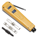 FLUKE NETWORKS 10051501 – Herramienta de Impacto / Crimpadora D914 / Cuchilla Eversharp 110/66 / AWG 22-26 / Mango Ergonómico Antifatiga