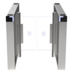 HIKVISION DS-K3B530X-LR/MPG-DP90 – Torniquete Swing / 12,000,000 Ciclos MCBF / 14 Pares IR / Carril 90 cm (35.4 in) / Iluminación LED / Acero Inoxidable SUS304 / Incluye Lectores Mifare y Panel de Acceso
