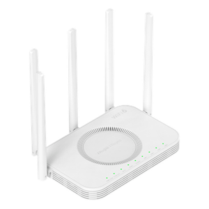 RUIJIE RG-PON3000GX – Router ONU GPON/EPON / Wi-Fi 6 AX3000 / 192 Clientes Simultáneos / 4 Puertos Gigabit LAN/WAN / Puerto USB 2.0 / 5 Antenas Externas / Mesh