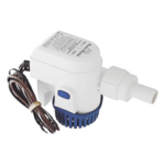 RULE RM800B – Bomba Sumergible de Achique / 800 GPH / 12 VDC / Automatizada con Sensor de Nivel / Manguera 19 mm (3/4") / Altura de Descarga 3 m (9.8 ft)