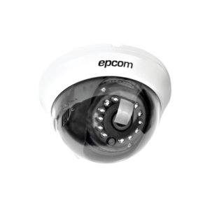 EPCOM LD7-TURBO-W – Domo TURBOHD 1 Megapixel (720p) / Gran Angular 92° / Lente 2.8 mm / Híbrida / IR Inteligente 20 mts / Interior