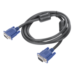 EPCOM POWERLINE VGA-1.5M – Cable VGA / 1.5 m (4.92 ft) / HD15 Macho-Macho / Full HD 1080p / Doble Blindaje / Cobre Puro