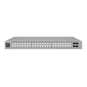 UBIQUITI USW-PRO-MAX-48-POE – Switch administrado capa 3 / 48 puertos / 16x 2.5 GbE + 32x 1 GbE / 2x SFP+ 10G / PoE++ 720W / Pantalla táctil 1.3"