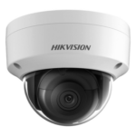 HIKVISION DS-2CD3121G2-ISF – Cámara Domo IP / 2 Megapixel / WDR 120 dB / IR 40 m (131.2 ft) / PoE / Detección Humana y Vehículos / IP67 IK10