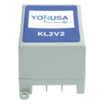 YONUSA KL2V2 – Control Remoto para Cercos Eléctricos / 2 Canales / Alcance 80 m (262.5 ft) / RF 433 MHz / Sirena 120 dB / IP NEMA 2