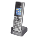 GRANDSTREAM DP-722 – Teléfono IP Inalámbrico DECT / Alcance 350 m (1148.3 ft) Exterior / 10 Cuentas SIP / 20 Horas Conversación / Pantalla Color 1.8 Pulgadas / Audio Full HD