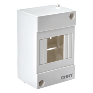 CHINT CD20S04 – Caja de Distribución / 4 Módulos DIN / IP20 / Sobreponer / IK08 / -25°C a +45°C