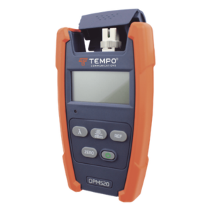 TEMPO OPM520 – Medidor de Potencia Óptica / Alta Potencia +27 dBm / Precisión ±0.25 dB / Detector InGaAs / IP54 / Tono 270Hz-1kHz-2kHz