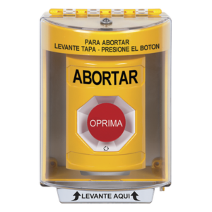 STI SS2281AB-ES – Botón de Abortar / Tapa Policarbonato Super Resistente / Girar para Restablecer / UL/cUL / -40°F a 250°F (-40°C a 121°C)