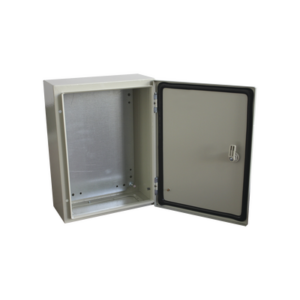PRECISION PST-3040-20A – Gabinete de Acero IP66 / 300x400x200 mm / 11.8x15.7x7.9 in / IK10 / 30 kg / Placa Trasera Metálica