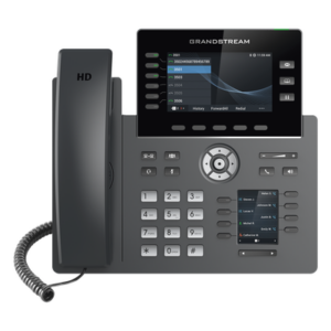 GRANDSTREAM GRP-2616 – Teléfono IP / 6 Líneas SIP / Wi-Fi 5 Dual Band / Bluetooth 5.0 / Pantalla 4.3" / 48 Teclas MPK / PoE / Audio HD Opus