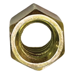 CHAROFIL CH-TCA-H-9TR – Tuerca Hexagonal / 3/8" (9.5 mm) / Acabado Tropicalizado Níquel-Cromo / Resistencia Corrosión / Exterior y Ambientes Húmedos