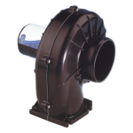 JABSCO 34739-0020 – Soplador de Ventilación Marina / 3 Pulgadas / Flujo 4.2 m³/min / Montaje en Brida / Plástico Reforzado Anticorrosión / 22 x 17 x 19 cm