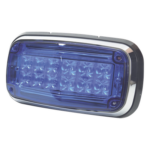 EPCOM INDUSTRIAL SIGNALING XT1885B – Luz de Advertencia LED / 12 LEDs / 11 Patrones de Destello / IP67 / 12-30 VCC / 170 x 134 x 64.5 mm