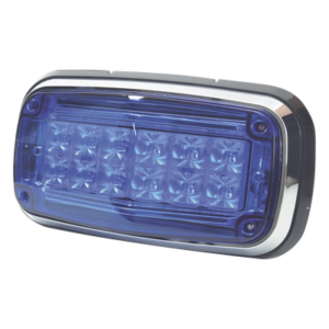 EPCOM INDUSTRIAL SIGNALING XT1885B – Luz de Advertencia LED / 12 LEDs / 11 Patrones de Destello / IP67 / 12-30 VCC / 170 x 134 x 64.5 mm