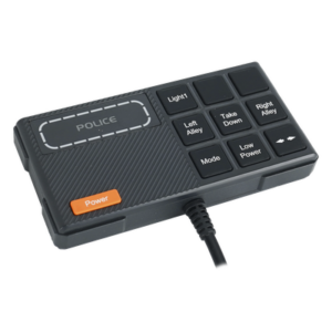 EPCOM INDUSTRIAL SIGNALING XDKQ12 – Controlador de barras de luces / 125 × 65.5 × 23 mm / 4.9 × 2.6 × 0.9 pulgadas / 45 patrones / DMX / App móvil