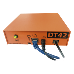 MCDI SECURITY PRODUCTS, INC EXTRIUMDT42MV2 – Receptora de alarmas IP Universal con 1 entrada de linea telefónica, para su central de monitoreo, recepción TCP/IP o GPRS, serie  M2M, paneles de alarma Hikvision, entre otros.