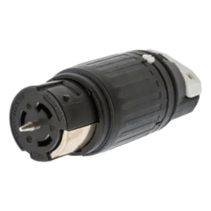 HUBBELL HUB-CS83-64C – Conector Industrial de Bloqueo / 50A / 3-Fases Delta 250V CA / 3-Polos 4-Hilos / Hembra / Nylon Industrial