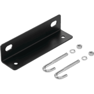 HOFFMAN LWASK18BLK – Soporte de Pared para Escalerilla de Cableado / Acero Galvanizado Calibre 10 / Acabado en Polvo Negro RAL 9005 / 18 in de Ancho / Incluye Pernos en J, Tuercas y Tornillos